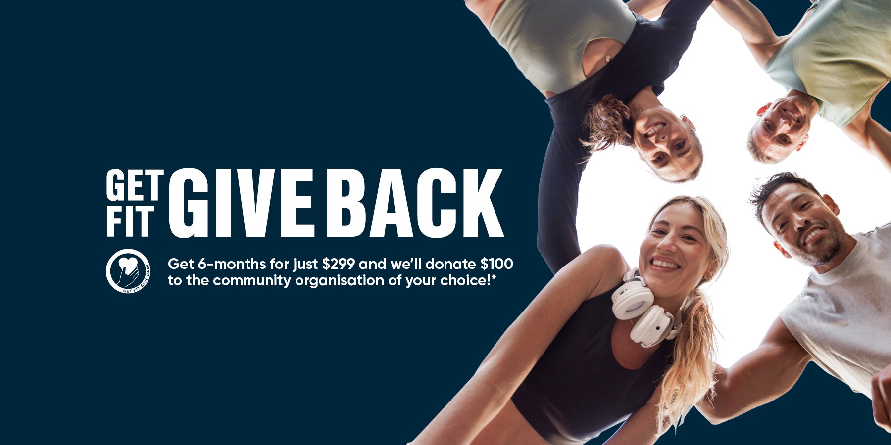 GET FIT GIVE BACK - COMMUNITY PARTNER REGISTRATIONS NOW OPEN! cover