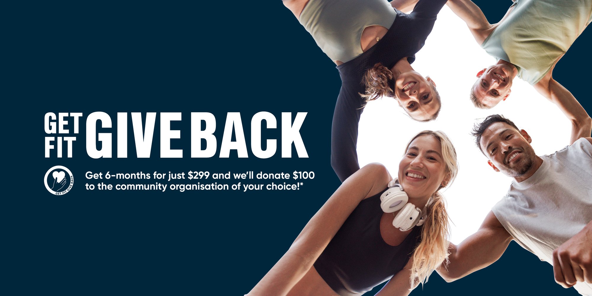 GET FIT, GIVE BACK THIS AUGUST cover