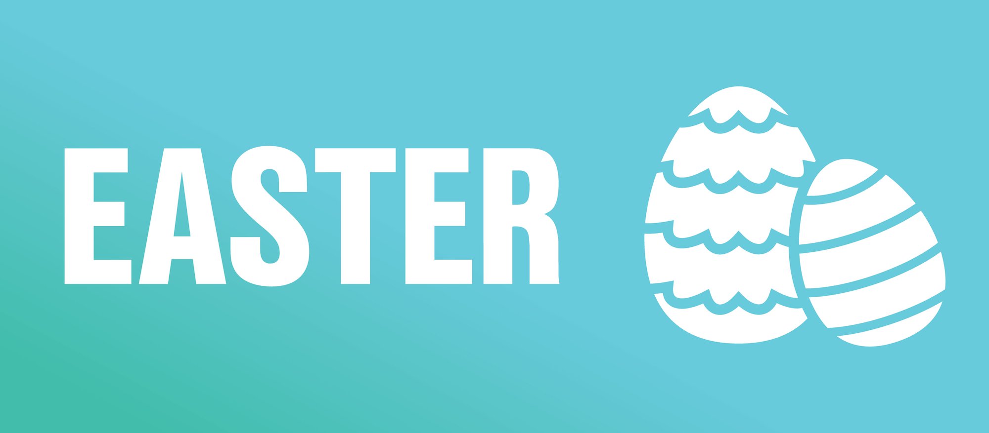 EASTER HOLIDAY HOURS 2026 cover