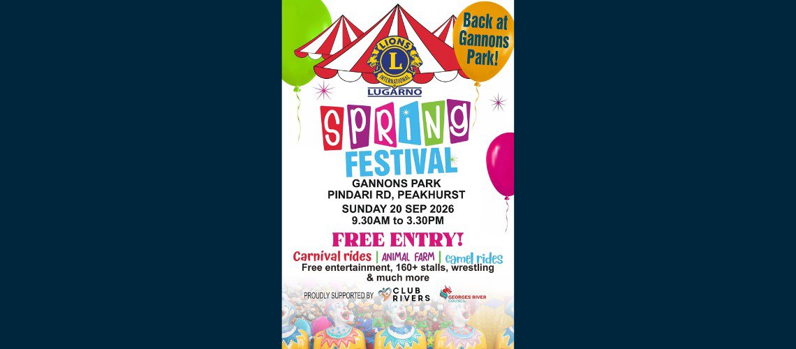 Lugarno Lions Spring Fair! cover